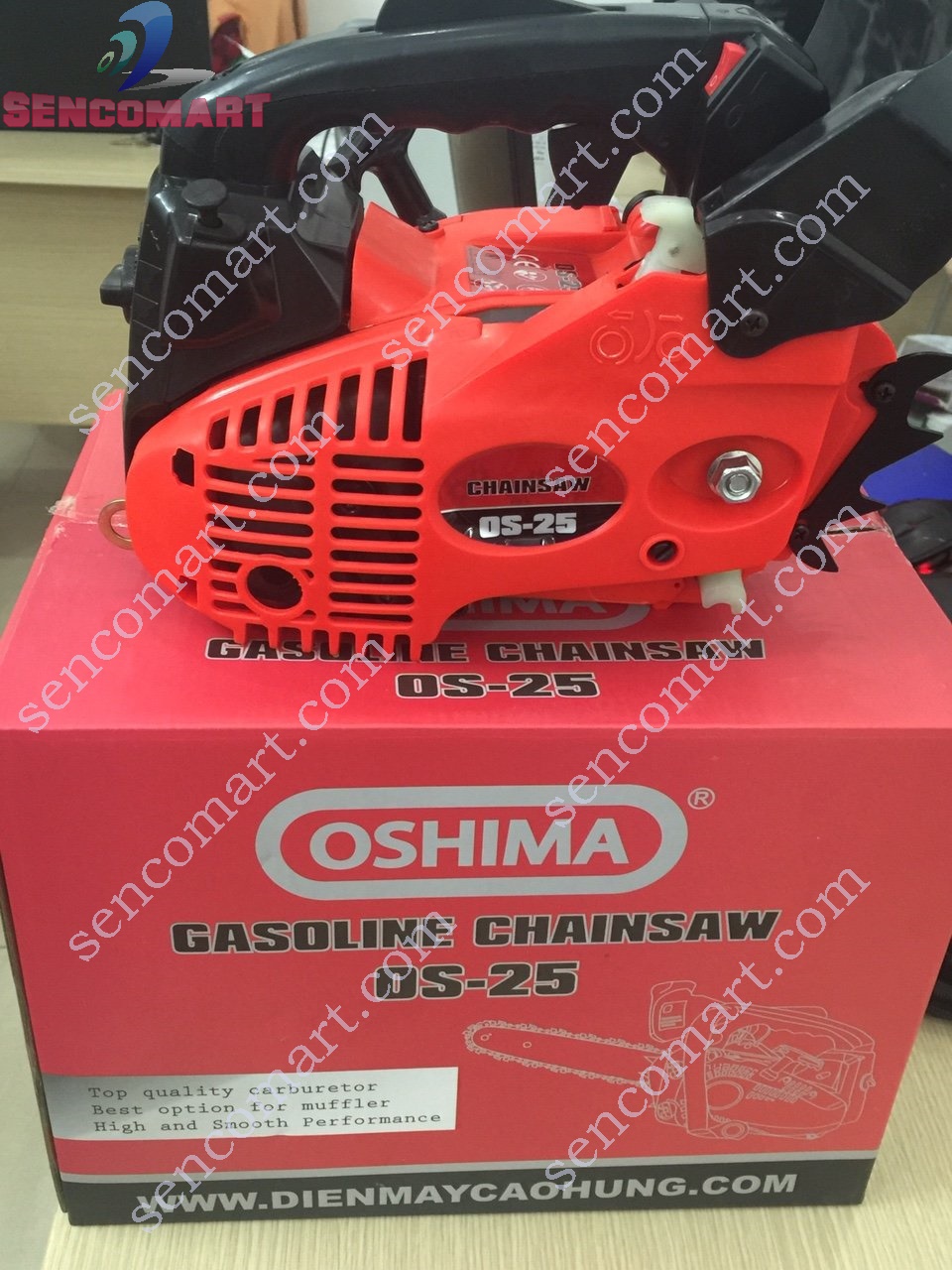 Máy Cưa Xích Oshima os 25 chạy xăng Siêu Khỏe