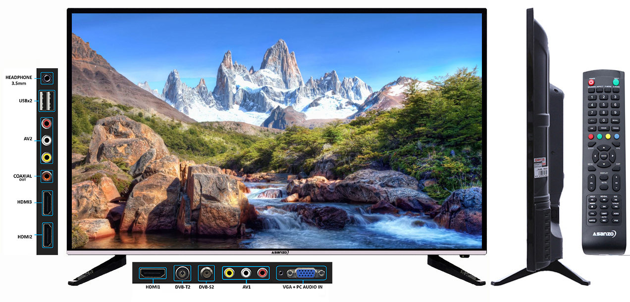 TIVI ASANZO LED 40″ – 40S600T2