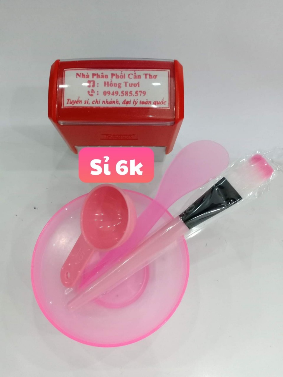 COMBO 50 BỘ CHÉN PHA MẶT NẠ 4IN1 (7K/ BỘ)
