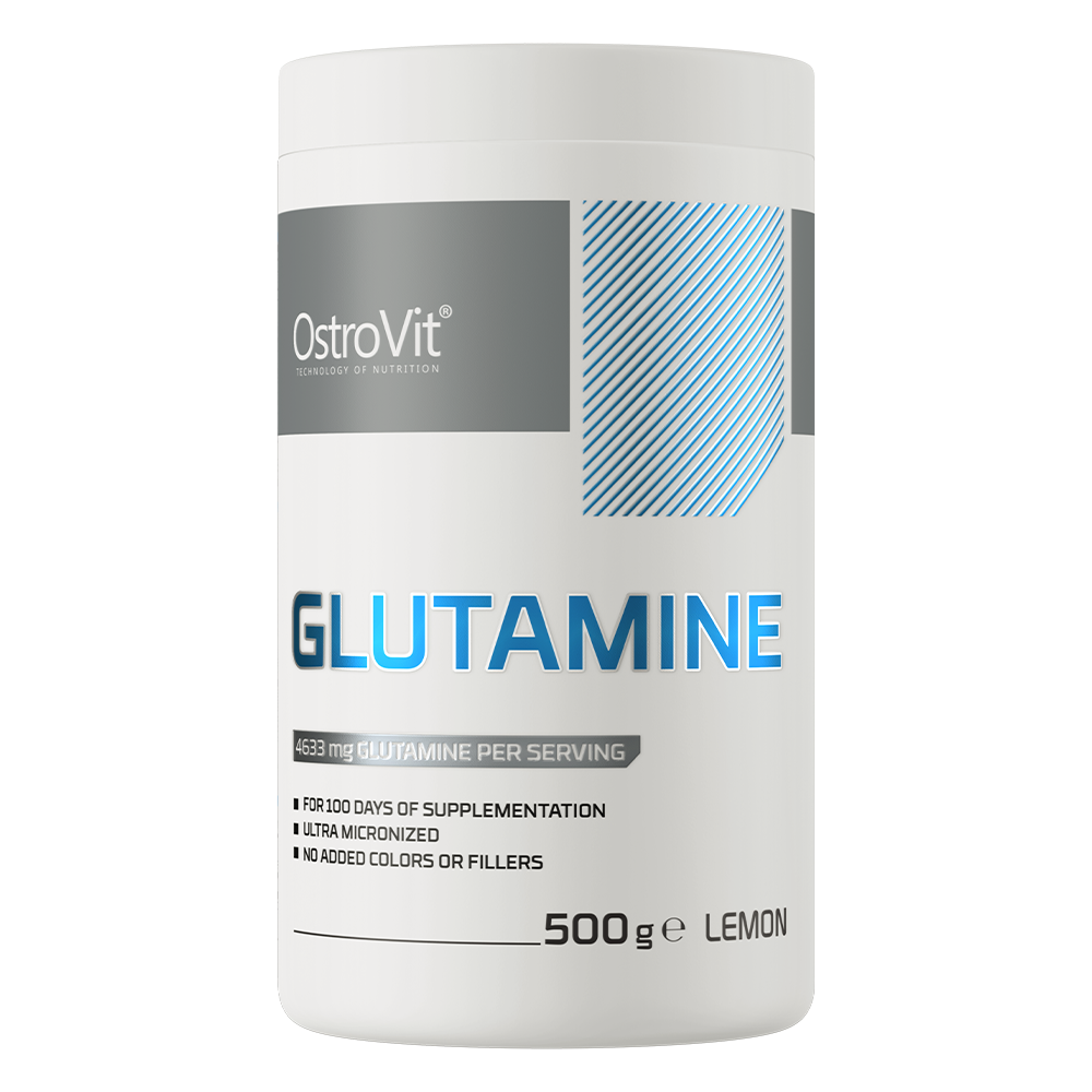Glutamine Ostrovit 100 lần dùng - Đơn chất Glutamine 500g