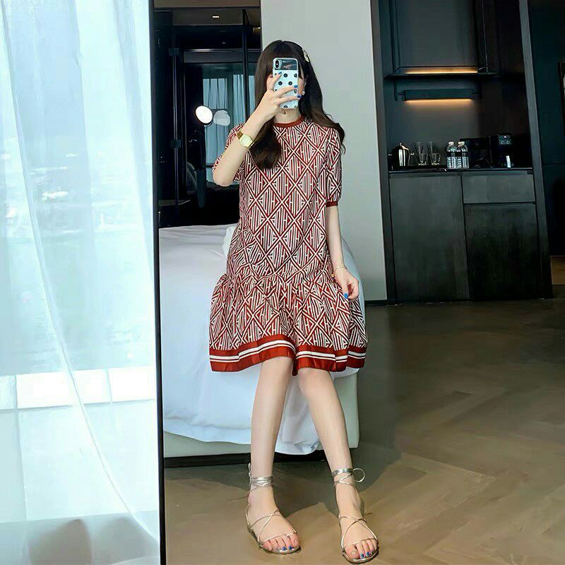 Đầm bầu công sở váy bầu đuôi cá mẫu mới