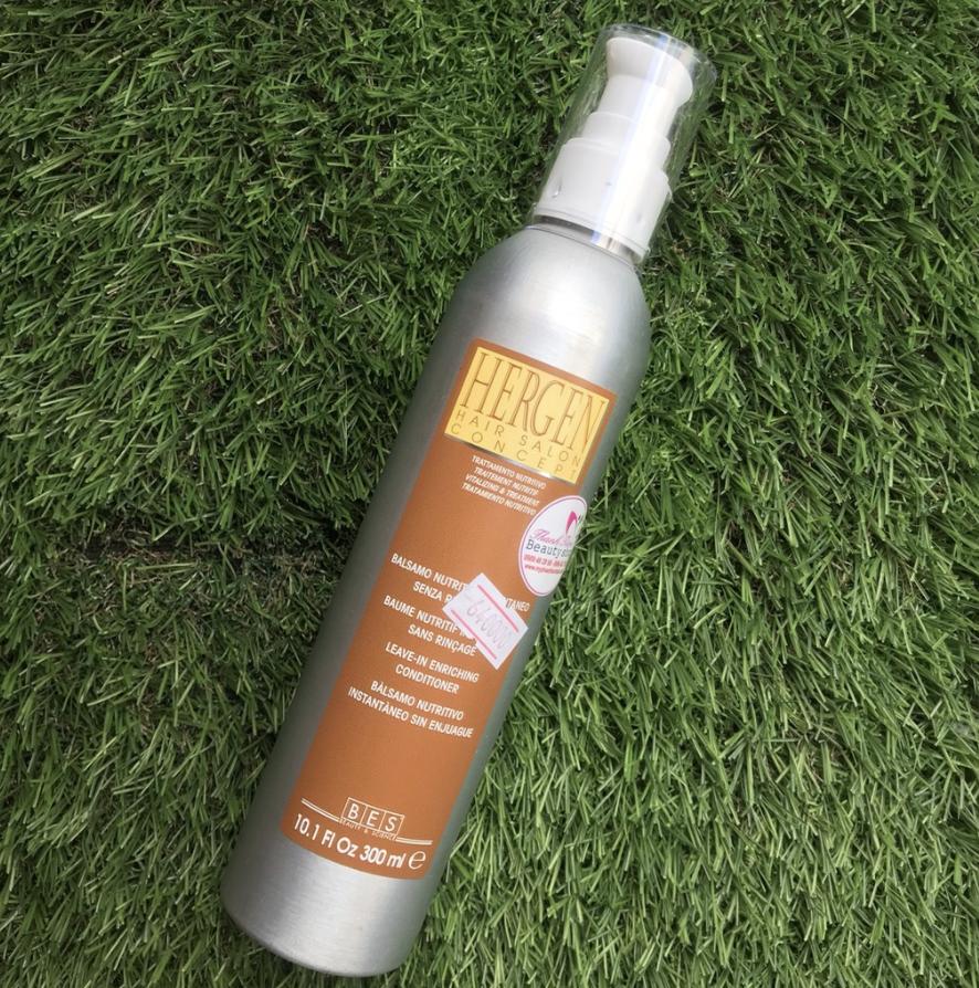 [HCM]Xả khô dưỡng bóng tóc mềm mượt Bes Hergen Leave - In Enreaching Conditioner 300ml