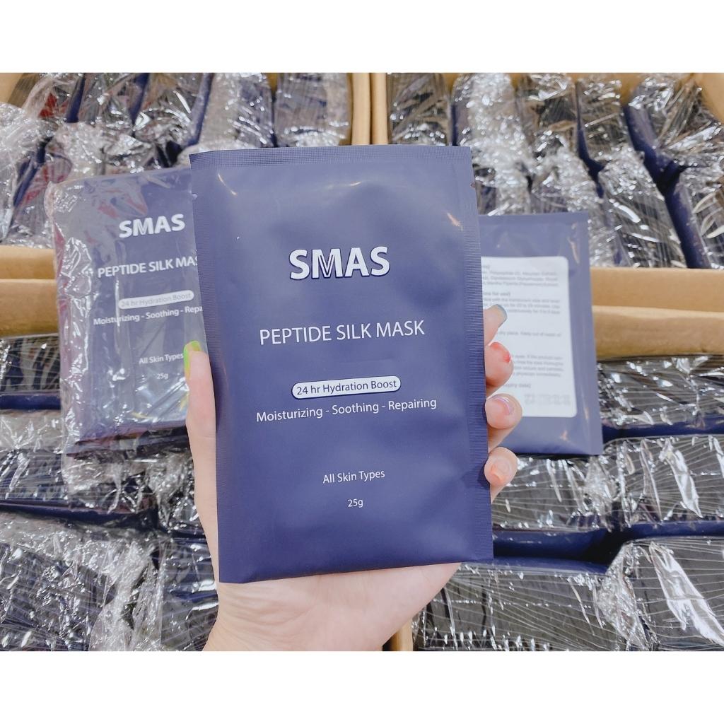 Mặt Nạ Cấp Ẩm, Phục Hồi Da SMAS Peptide Silk Mask 24H Hydration Boost 25g