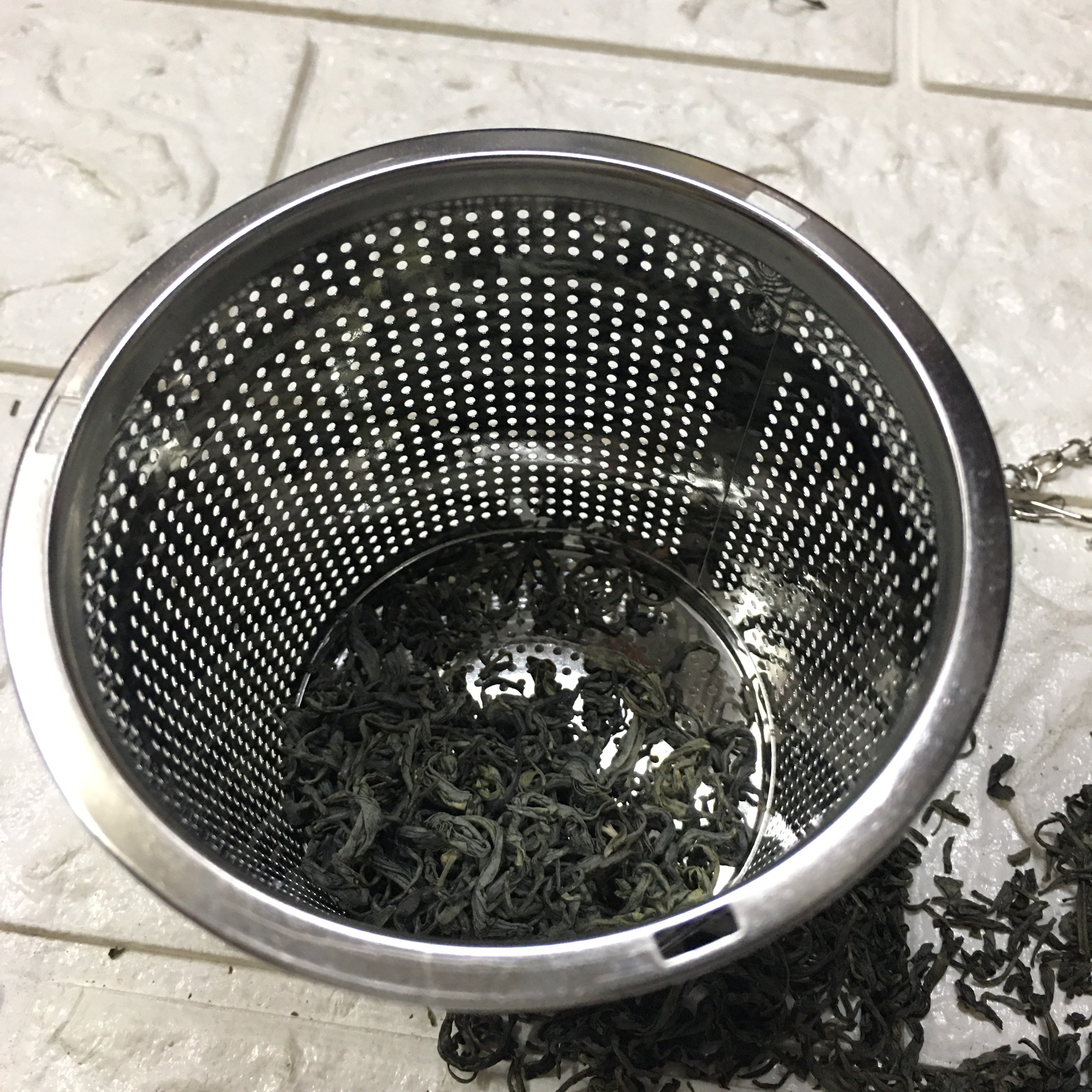 [HCM]Dụng cụ lọc trà thả ấm inox 304
