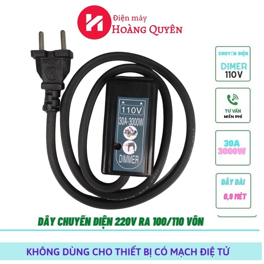 Bộ dây nguồn mạch cản 220v/110v 3000w