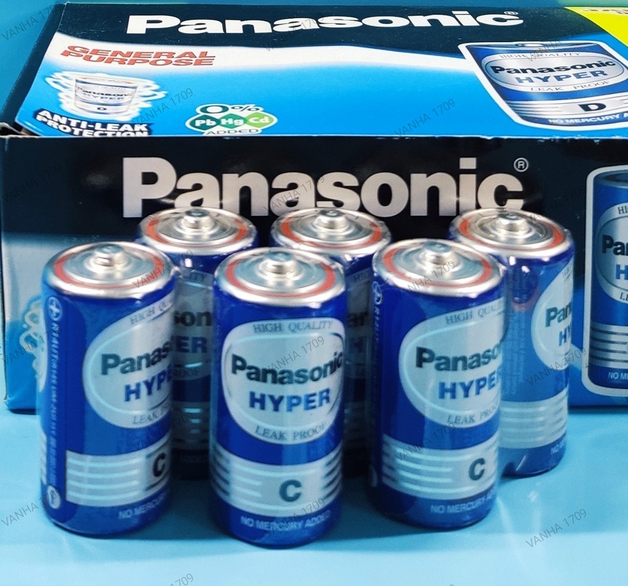 PANASONIC pin size C (cỡ trung) 1.5V