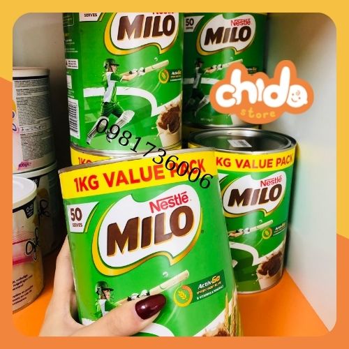 [Có sẵn] [Chính hãng] Sữa Milo Úc 1kg