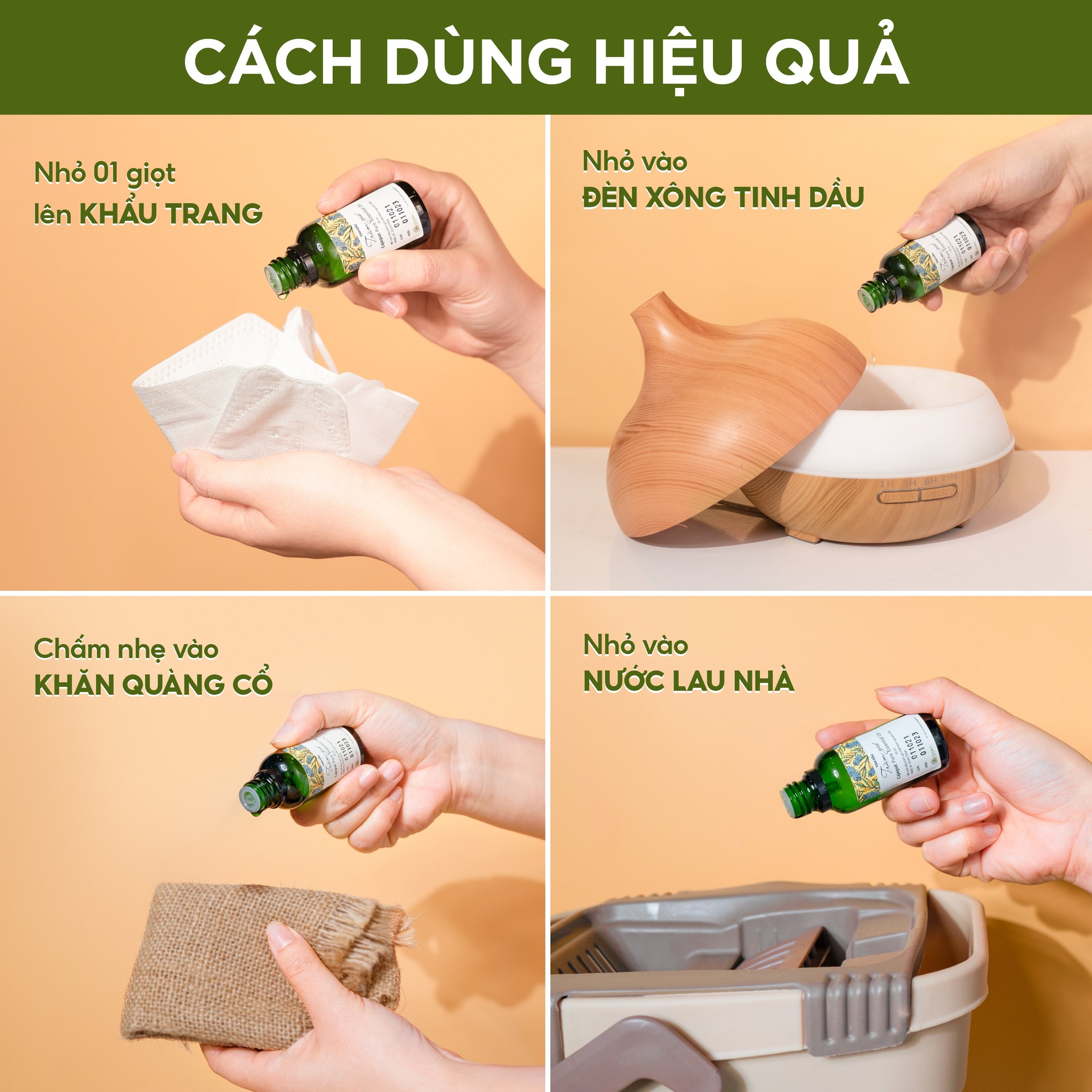 Pure Melaleuca Essential Oil Soft Grass