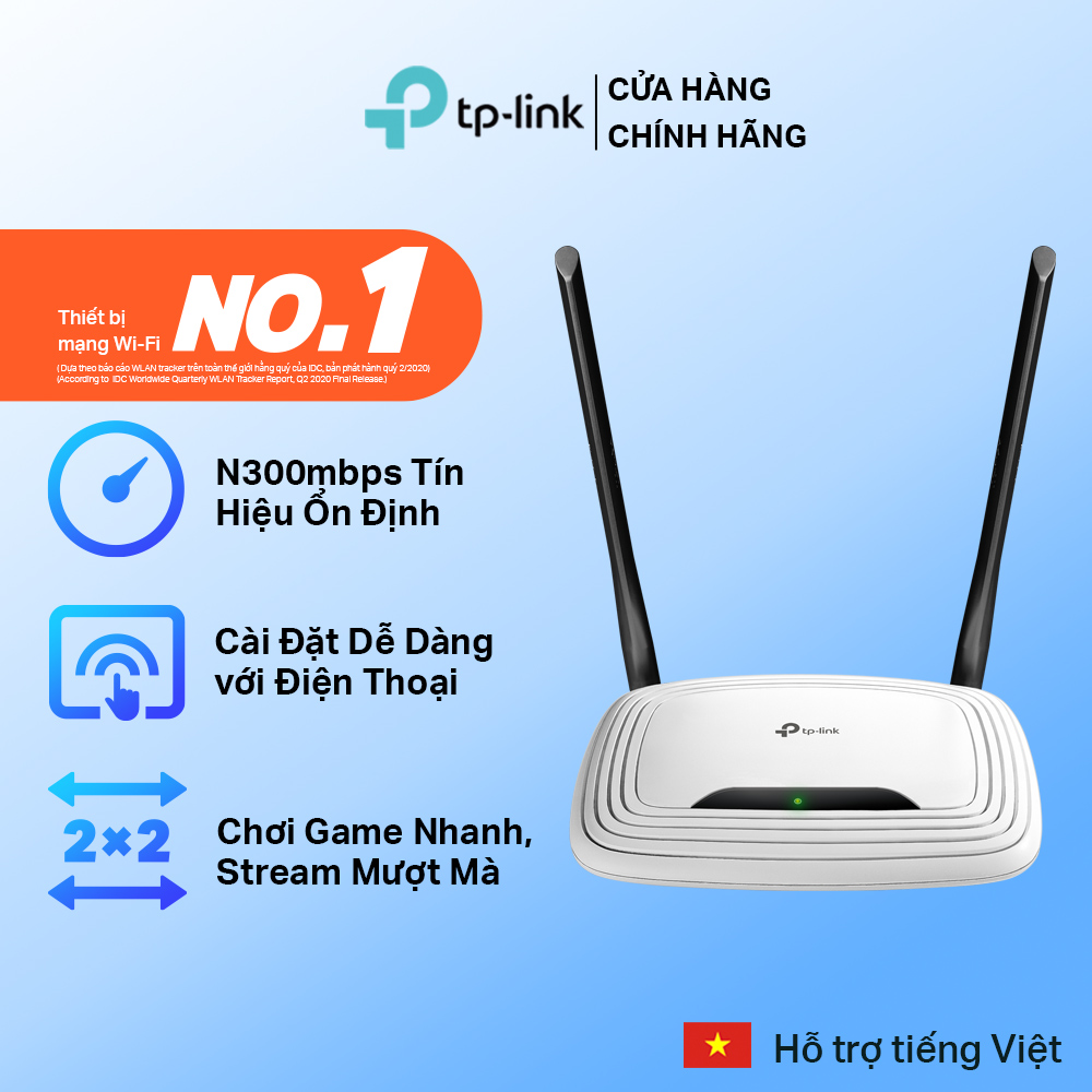 TP-Link Bộ phát wifi (Cuc phat wifi) Chuẩn N 300Mbps...