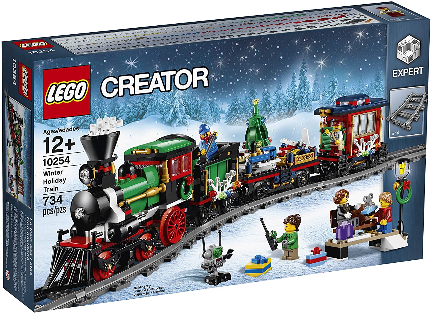 [HAPPY BRICKS] - LEGO  CREATOR EXPERT - 10254 - CHUYẾN TÀU GIÁNG SINH