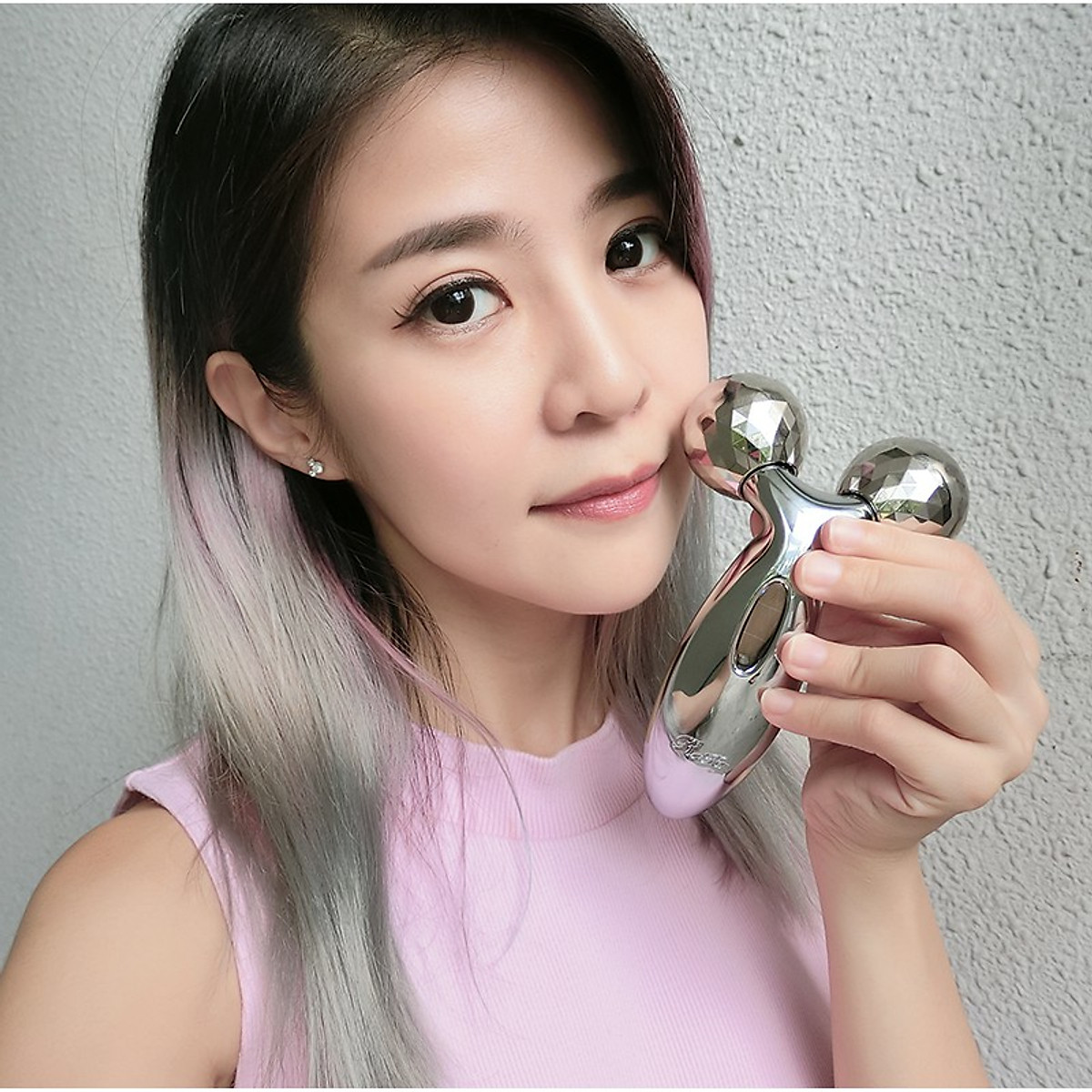 CON LĂN MASSAGE MẶT 3D INOX