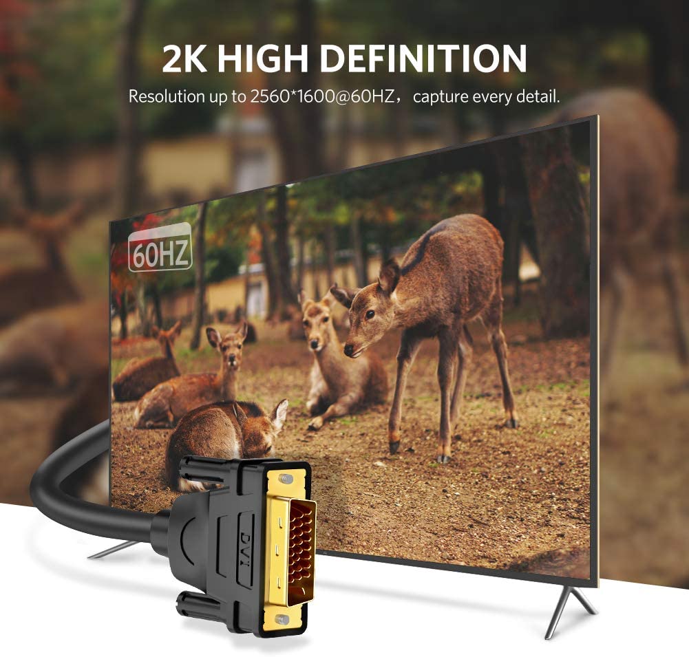 Cáp DVI 20m ( 24+1) cao cấp Ugreen 11602