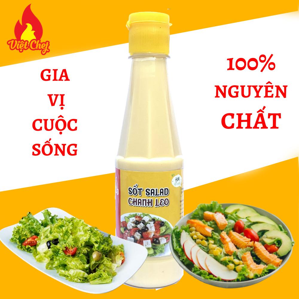 Sốt Salad Chanh Leo Việt Chef 250g