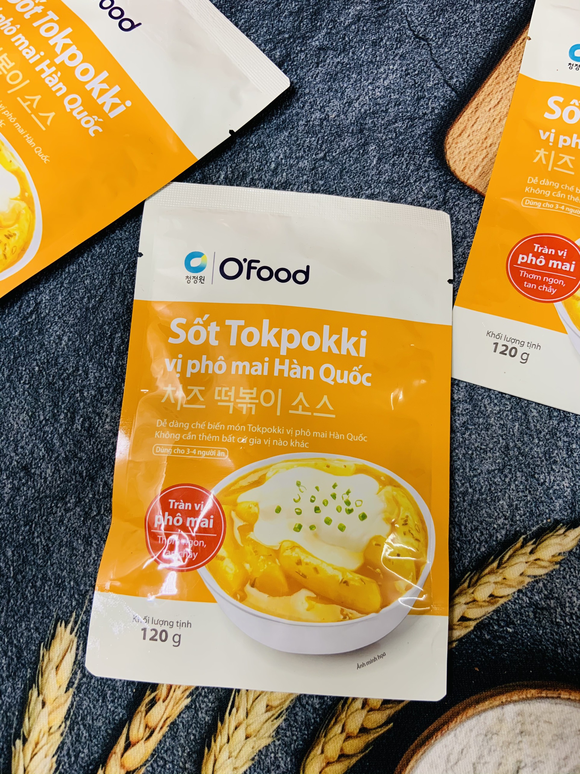 Sốt Tokbokki Hàn Quốc vị phô mai 120g