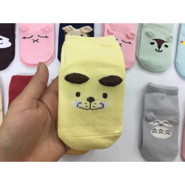 Tất Pony Kid Cổ Cao Chống Trượt