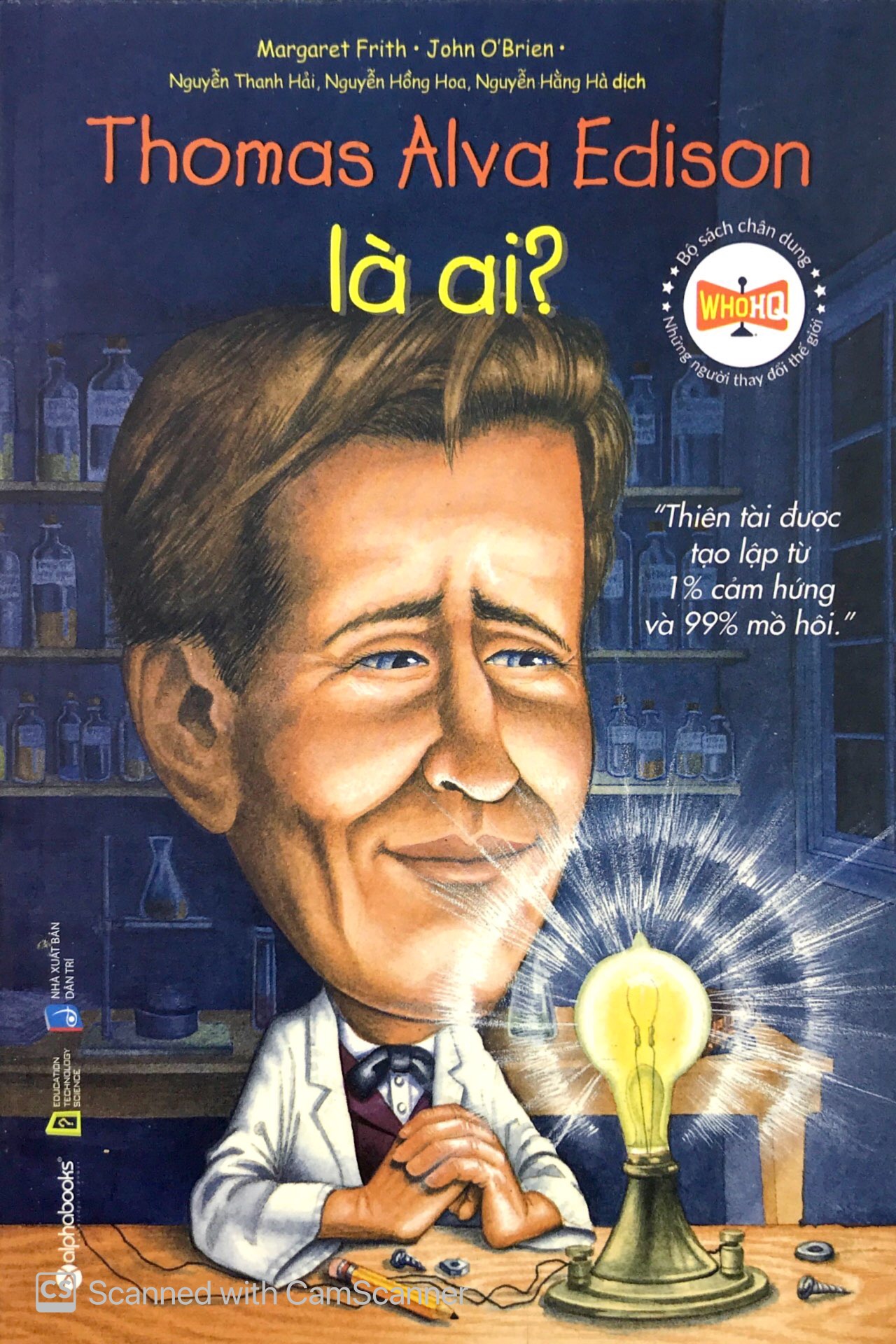 Sách - Who was : Thomas alva edison là ai? 39k