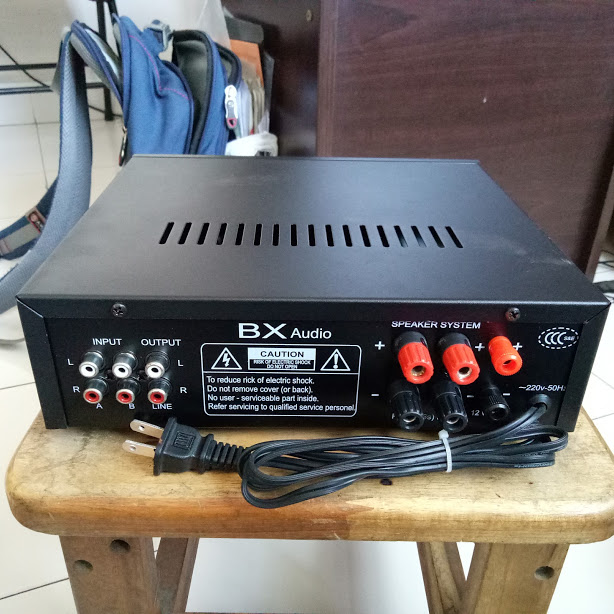 [HCM]Amply Karaoke mini AC / DC 12V CALIFLOWER 888S