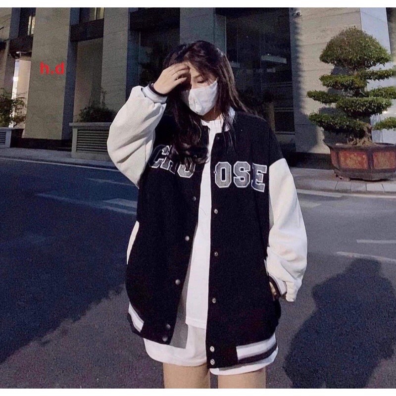Áo gió BOMBER tay trắng OSE HĐ12,Thời trang nữ, Áo kiểu, Áo đẹp, Áo khoác.