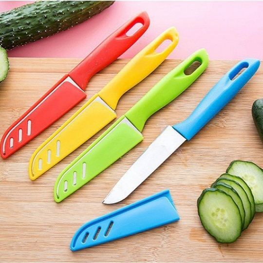 Dao Gọt Trái Cây Có Nắp Đậy