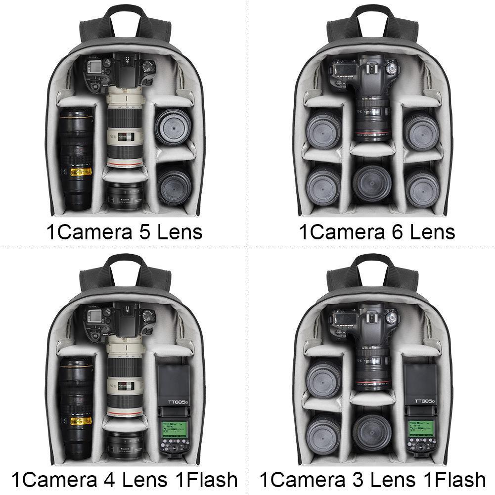[HCM]Balo đựng máy ảnh full photo CADEN D6