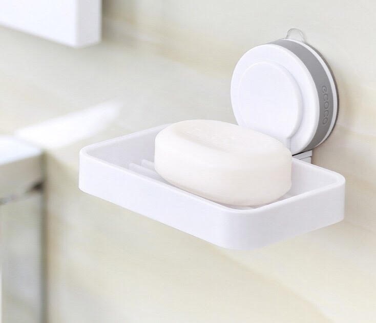 Kệ đựng xà phòng hút chân không Ecoco Hàng cao cấp