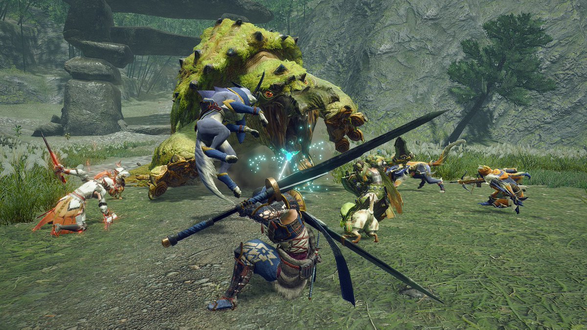 Đĩa Game Nintendo Swicth : Monster Hunter Rise - Standard EU