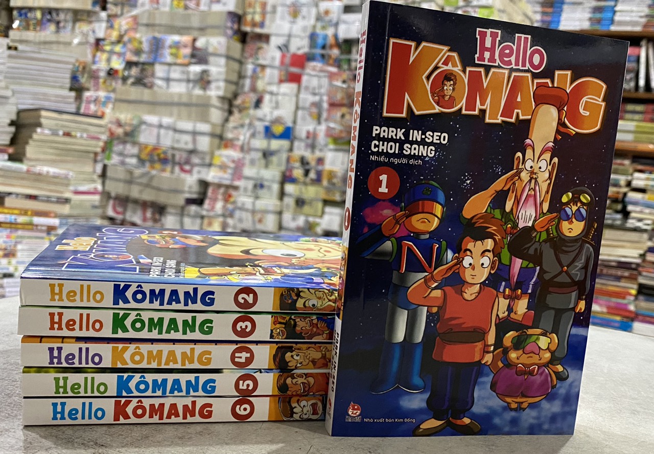 [HCM]Combo truyện tranh Hello  KÔMANG (6 tập END)(P2 Đội Quân Nhí Nhố)
