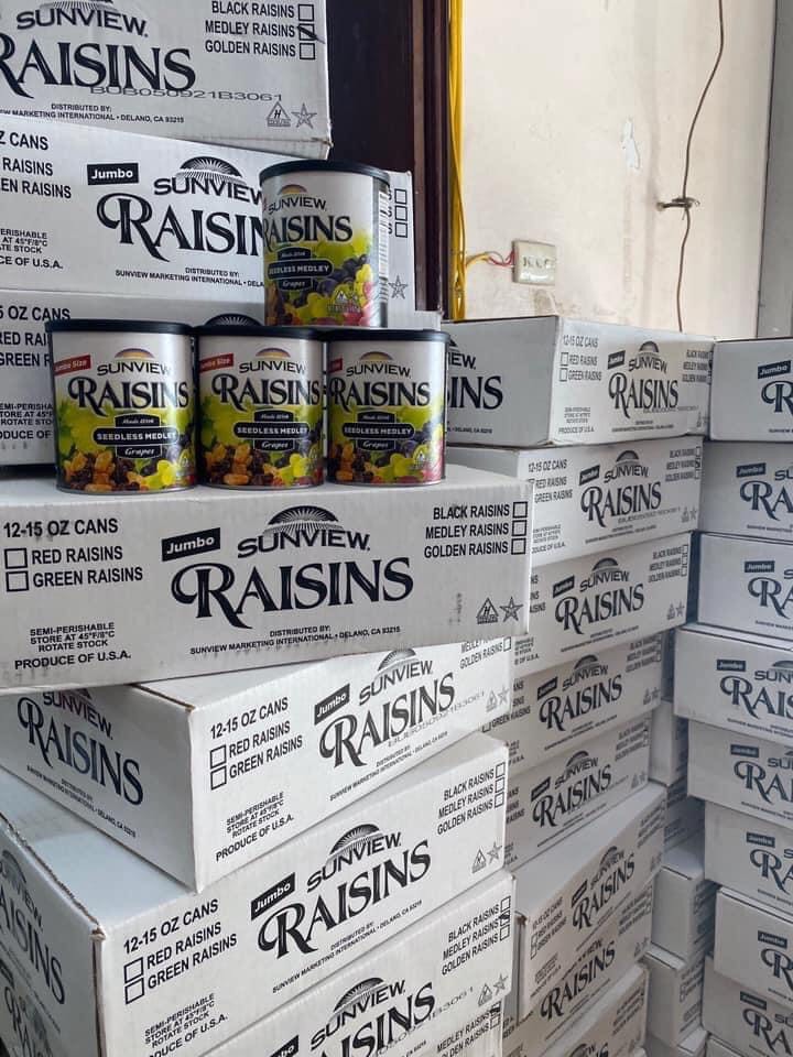 NHO RAISINS mix 4 Loại