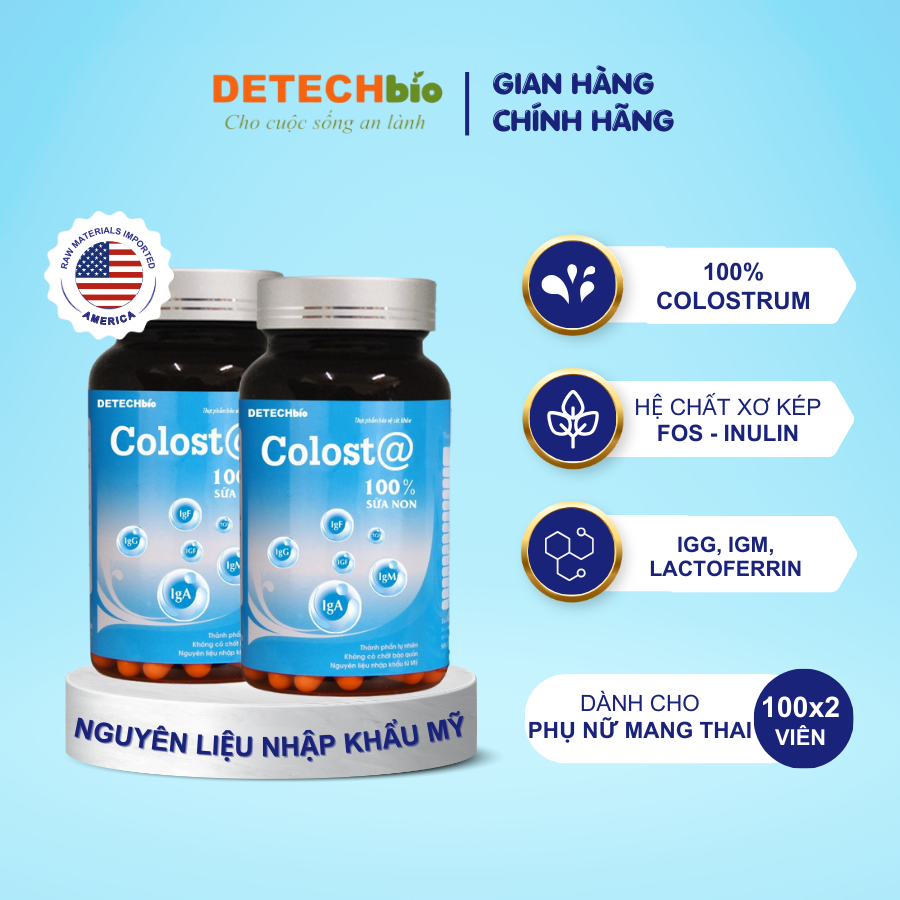 Combo 2 Sữa non Colost dành cho phụ nữ mang thai