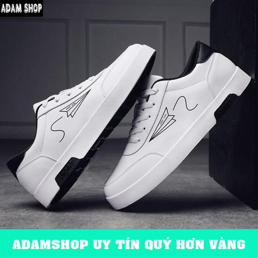 Giày Thể Thao Nam Trắng Mẫu Mới (Giá Cực Shock) - ADAM SHOP(AD05) giá rẻ