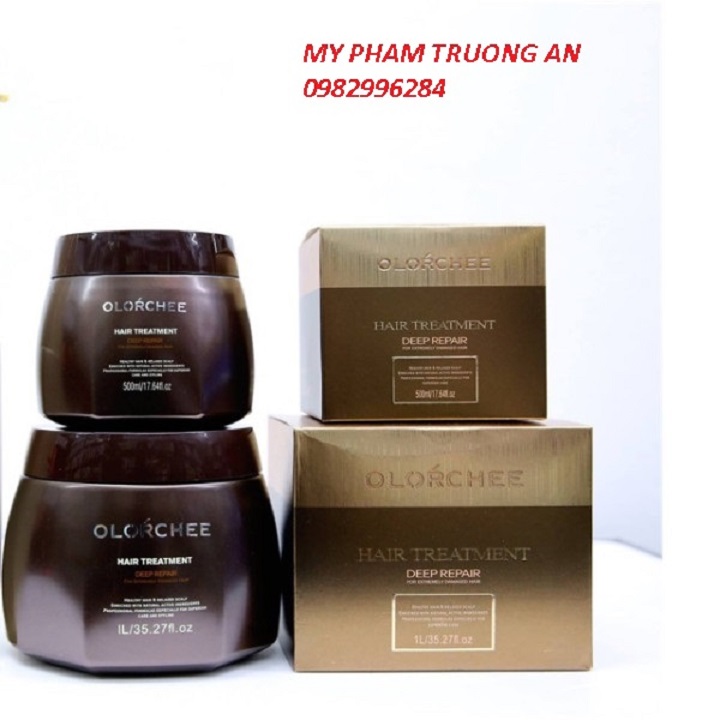 Kem ủ tóc Olorchee phục hồi mềm mượt 1000ml
