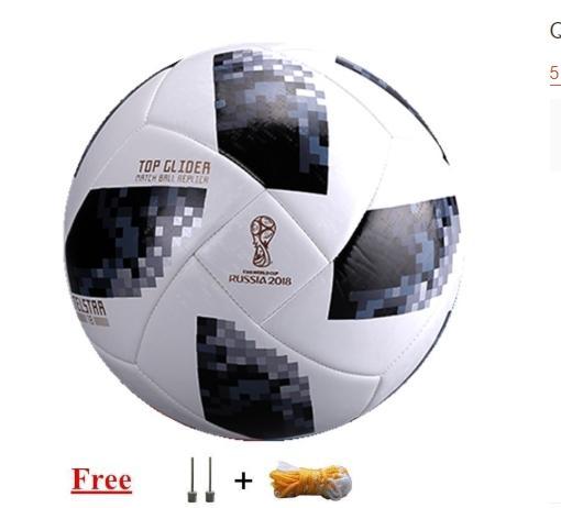 Quả bóng đá World Cup 2018 TELSTAR màu đỏ số 5