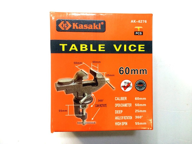 Ê tô kẹp bàn Kasaki 50mm