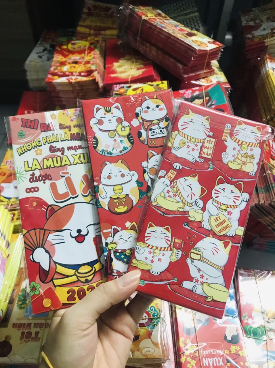 Combo 100 bao lì xì tết giáp Thìn 2024