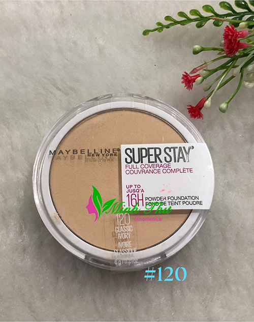 Phấn phủ Maybeline SuperStay Full Coverage Powder Foundation Up To 16H (Hộp 6g)