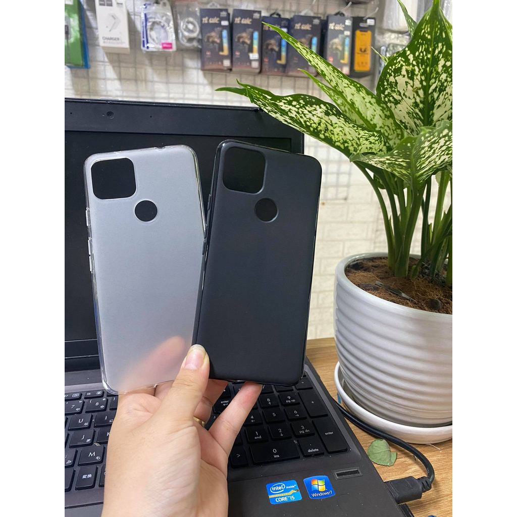 Ốp silicon cho điện thoại Google Pixel 5A