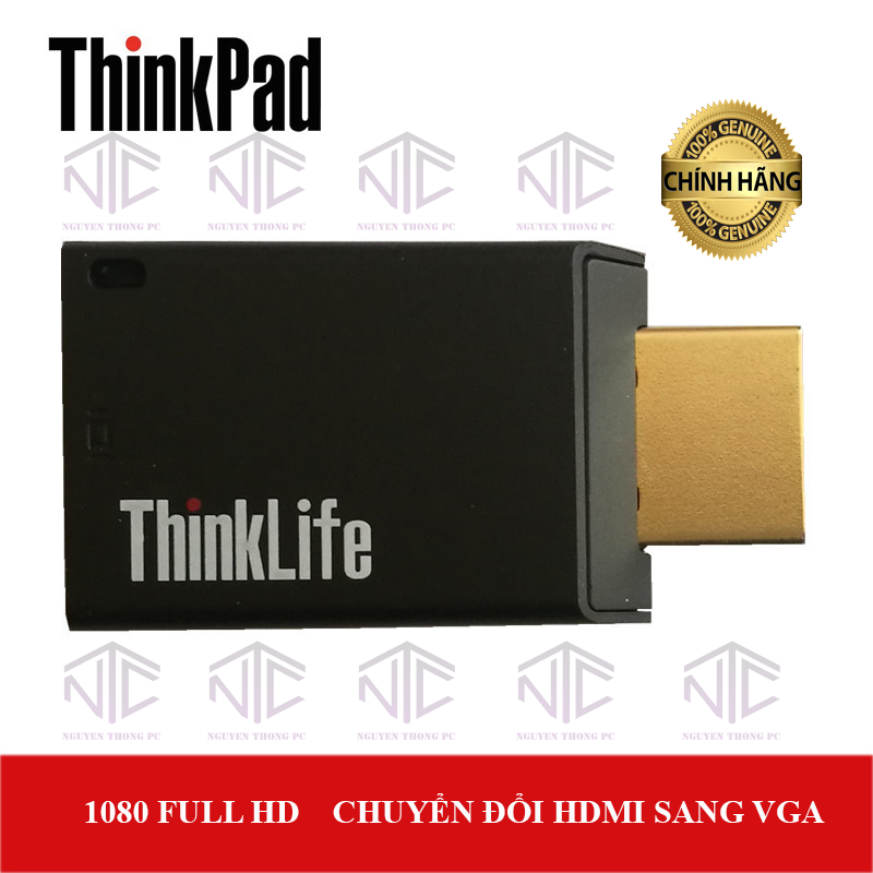 Cáp chuyển đổi Type - C sang HDMI/VGA/USB 3.0 LENOVO Thinkplus ntc137191