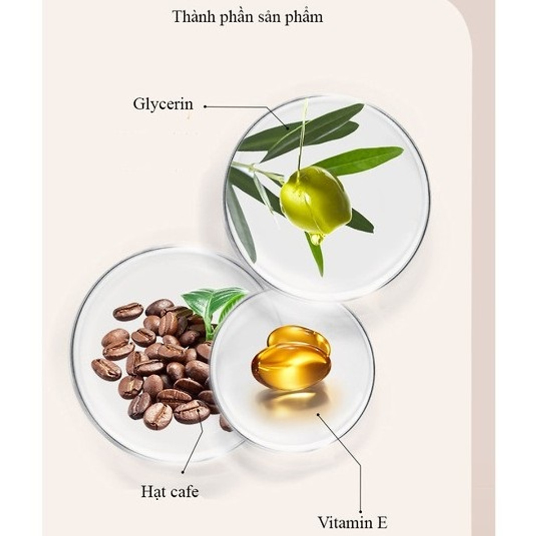 Tẩy Da Chết Môi Heyxi Cafe 15G