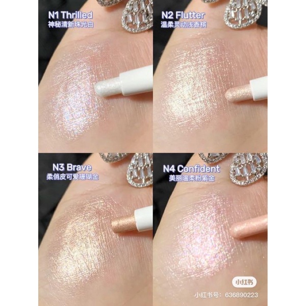 Bút Nhũ Mắt Unleashia Easy Glitter Stick 2g