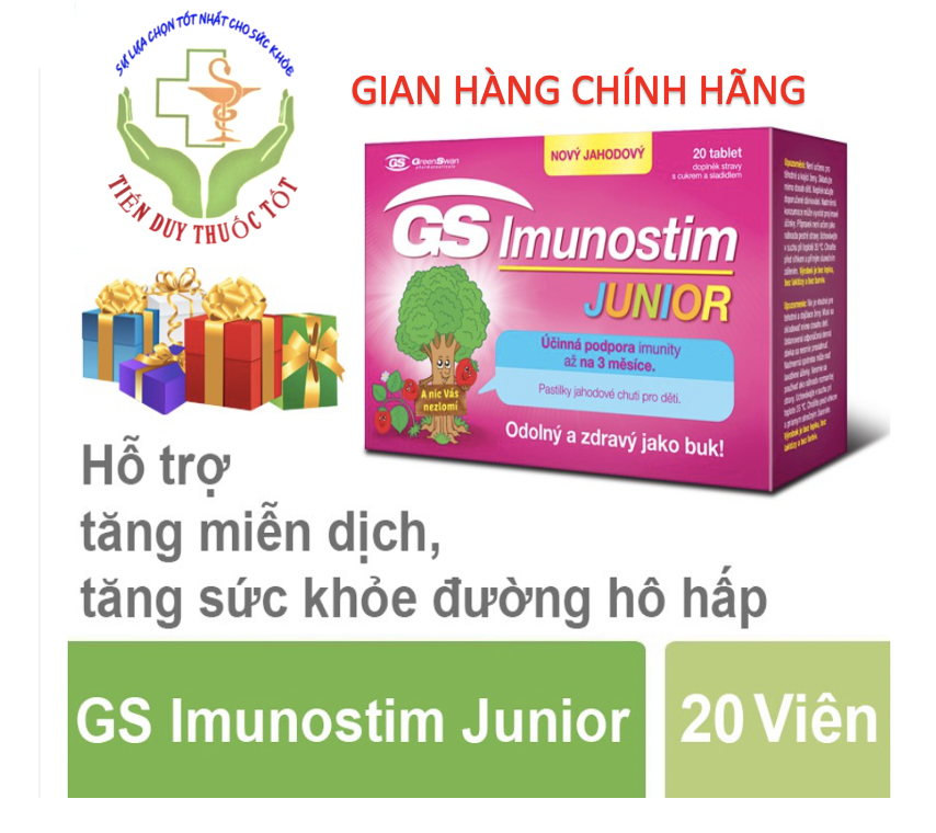 GS Imunostim Junior - Giúp bé tăng cường sức đề kháng đường hô hấp