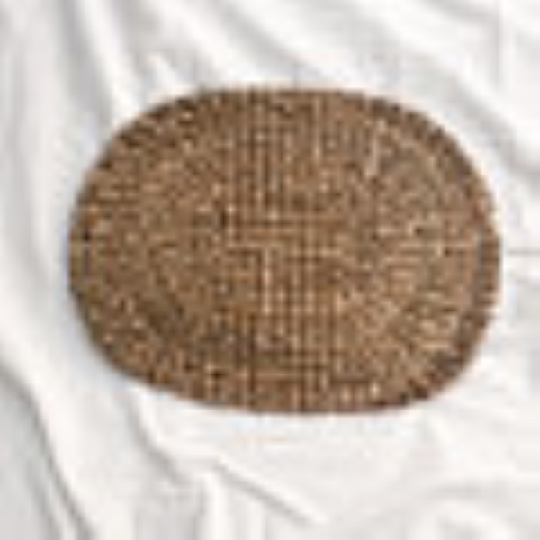 Oval Water Hyacinth Placemat Unique Vintage Handmade Natural image 0 Oval Water Hyacinth Placemat Unique Vintage Handmade Natural image 1 Oval Water Hyacinth Placemat Unique Vintage Handmade Natural
