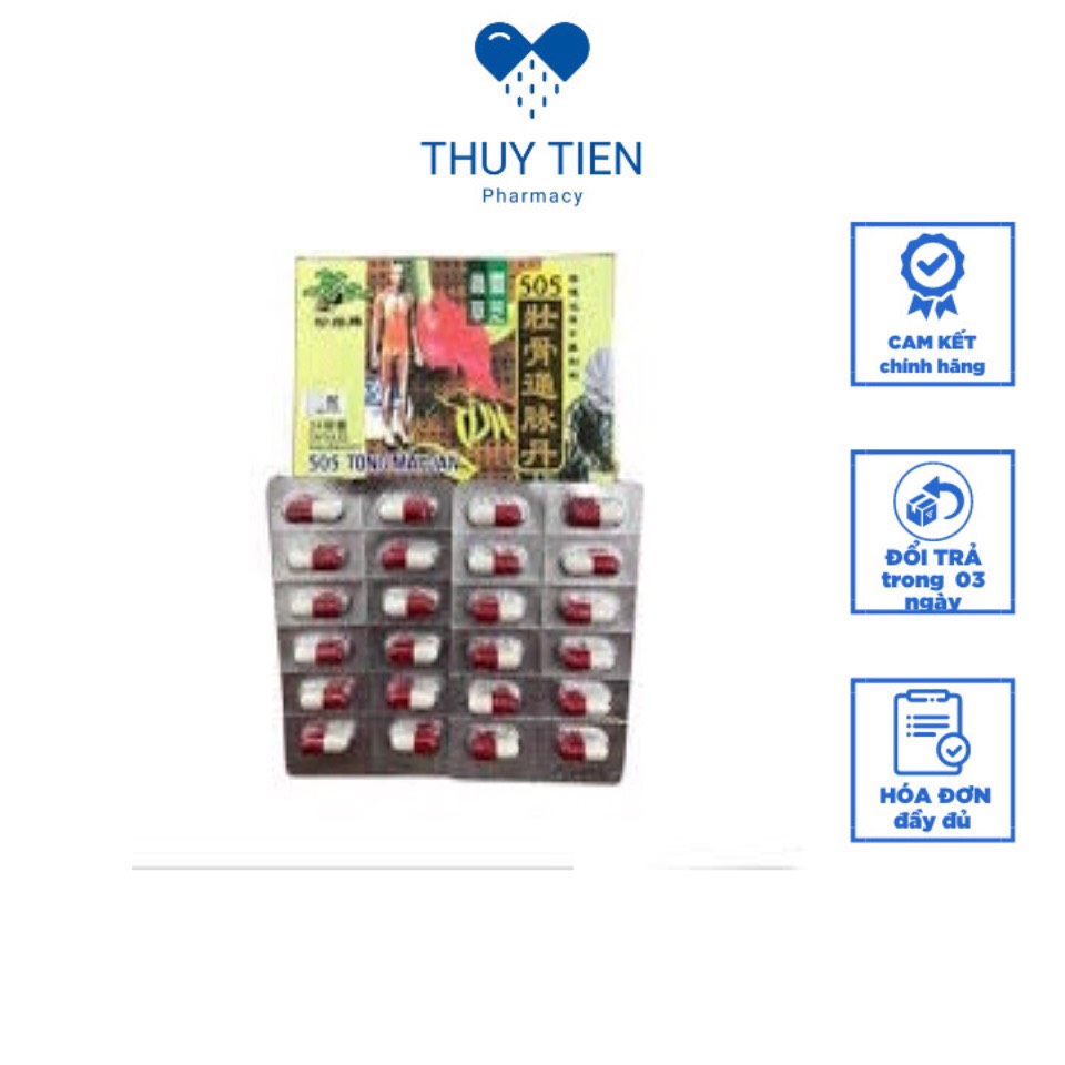 505 Tong Mai Dan - Thông Mạch Đơn Malay 24v