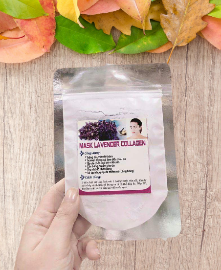 Mask dẻo đắp mặt na lavender dưỡng da cấp ẩm