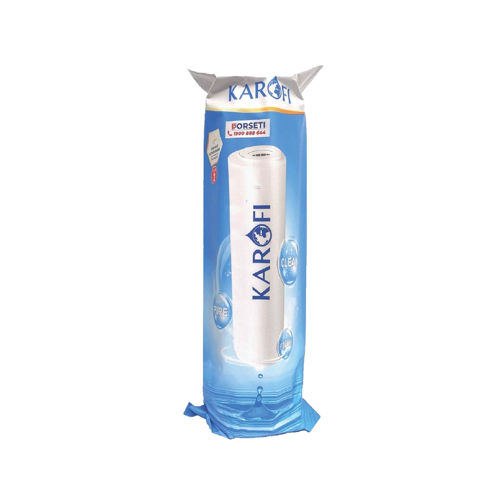 Combo 4 lõi lọc thô (Bộ lọc thô số 1,2,3 + lõi số 1) cho máy lọ nước RO Karofi
