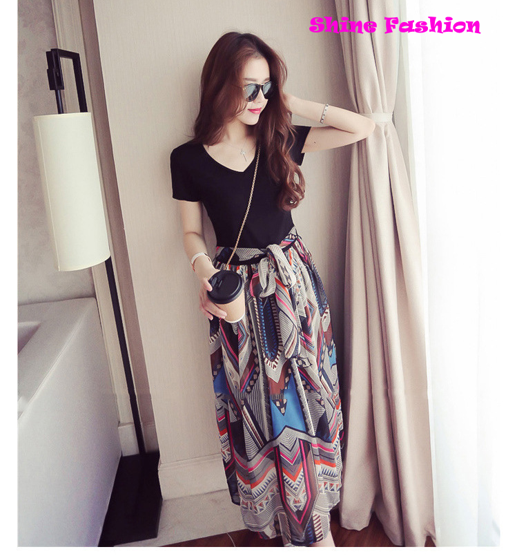 Đầm voan liền áo đẹp D07