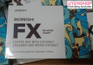 Coffee FX - Cafe FX không đường - BioReiShi FX - hộp 10 gói thumbnail