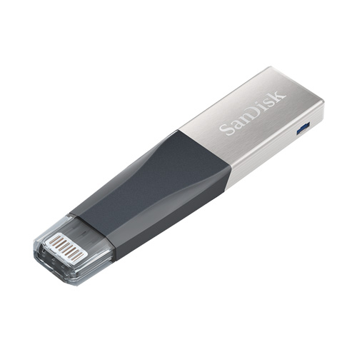 USB OTG 3.0 SanDisk iXpand mini 64GB for iPhone / iPad (SDIX40N) ( USB 2 ĐẦU)