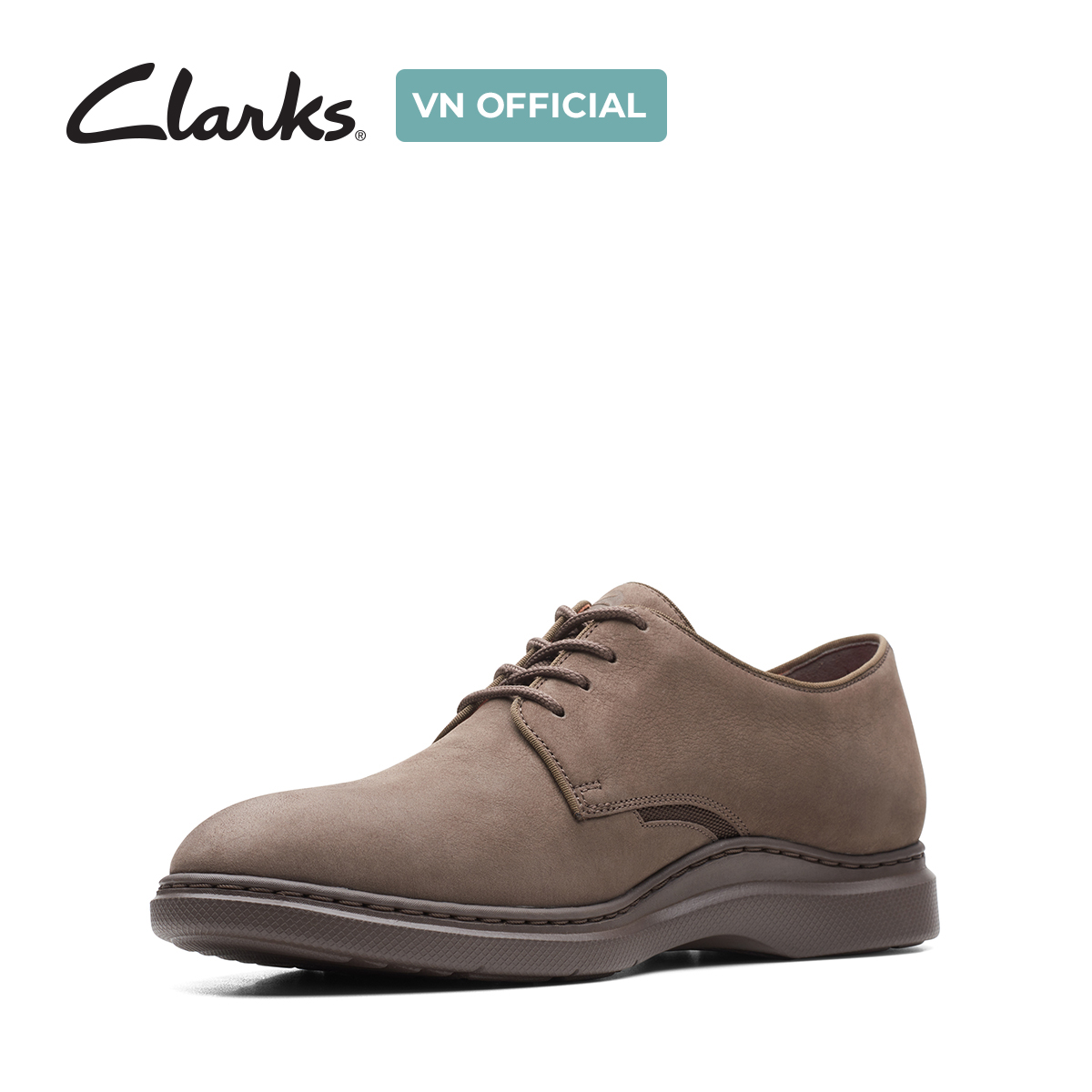 Giày Tây Da Nam Clarks - Dennet Low