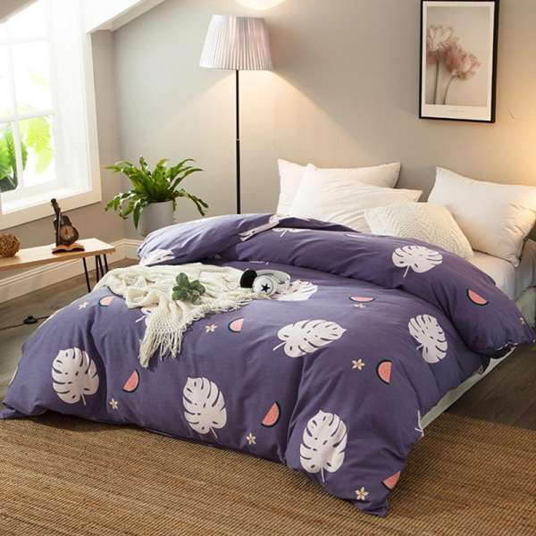 100% Cotton Mài Lông Vỏ Chăn Đơn Chiếc 100% Cotton Vỏ Chăn Thu Đông Sinh Viên Dày 1.5/1.8 M Ga Trải Giường Hai Người Vỏ Chăn