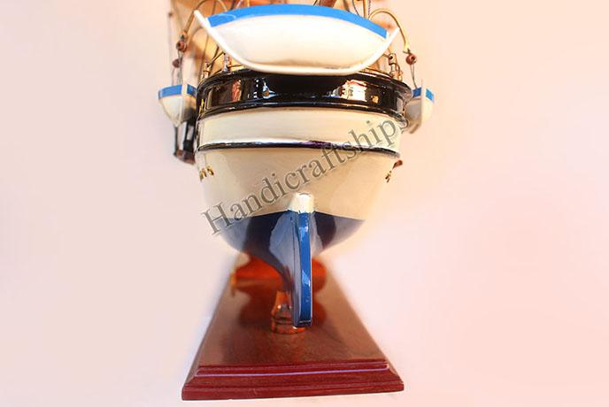 Thuyền buồm trang trí Tết (Gorch Fock - Thân 60cm)